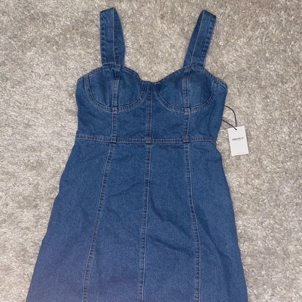 NWT denim dress
